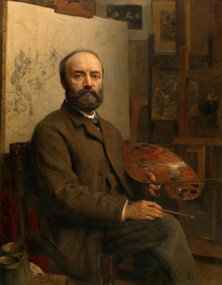 Edouard De Jans - The Painter Charles Verlat.webp