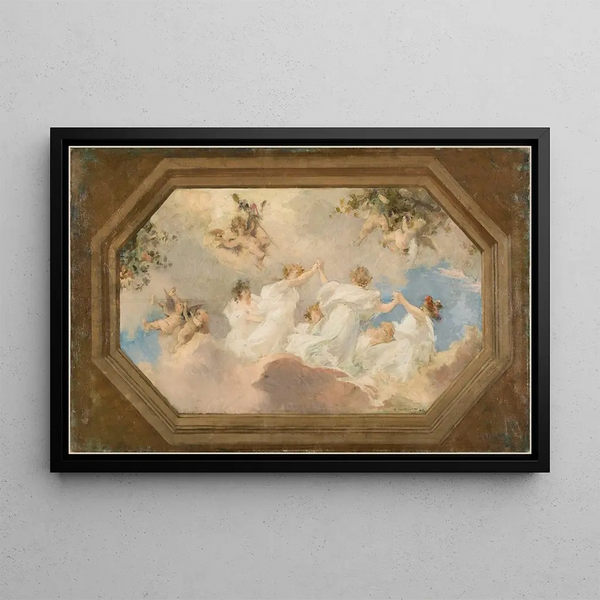Edouard MichelLanon - Ronde des bacchantes.webp