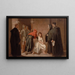 Inquisition - Édouard Moyse — framed artwork on a wall