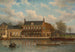 L'Amstel in der Nähe des Lokhorst-Gasthofs - Eduard Alexander Hilverdink — Ansicht des Kunstwerks