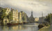 The Singel in Amsterdam, view towards the Mint - Eduard Alexander Hilverdink — artwork view