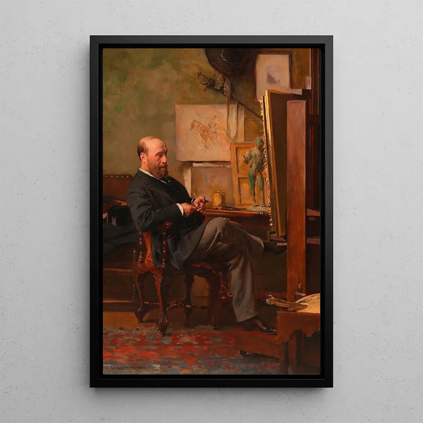 Eduard Charlemont - Die Zustimmung des Sammlers The Collectors Approval.webp