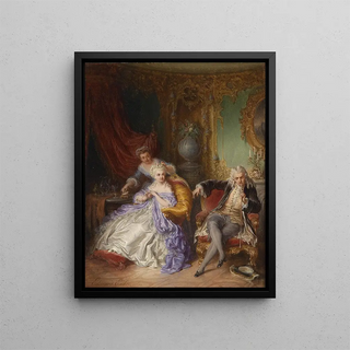 Eduard Ender - Galante Szene.webp