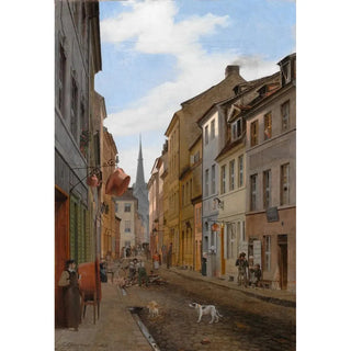 Eduard Gaertner - Parochialstrasse in Berlin.webp