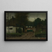 Ferme - Eduard Karsen — gerahmtes Bild an der Wand