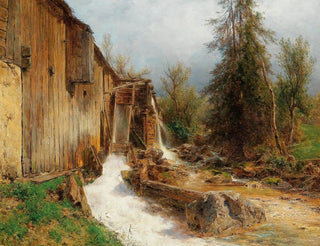 Eduard Peithner von Lichtenfels - Mill at SpitalPyhrn.webp