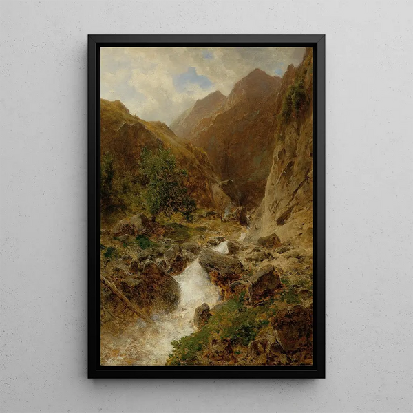 Eduard Peithner von Lichtenfels - Wildbach.webp