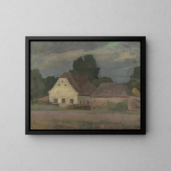Ferme - Eduard Putra — gerahmtes Bild an der Wand