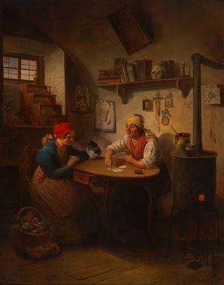 Eduard Ritter - Die Wahrsagerin.webp