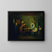Der Vertrag - Eduard Swoboda — gerahmtes Bild an der Wand