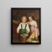 The Little Drummer - Eduard Swoboda — framed artwork on a wall