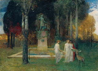 Eduard Veith - Nymphen am Brunnen.webp