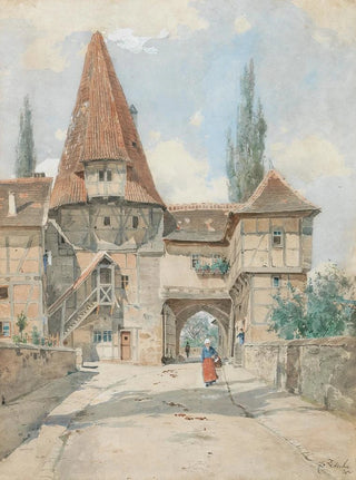 Eduard Zetsche - The Rdelseer Gate in Iphoven.webp