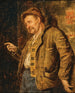 Un forestier joyeux - Eduard von Grützner — vista dell’opera