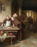In der Küche des Klosters - Eduard von Grützner — Ansicht des Kunstwerks