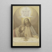Cristo con il suo discepolo preferito Giovanni, mezze figure all'Ultima Cena, sopra di loro la Trinità - Eduard von Steinle