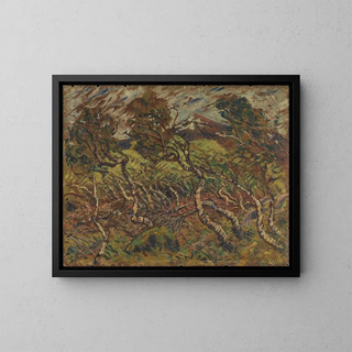 Edvard Diriks - Dwarf Birch in Storm.webp