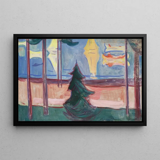 Edvard Munch - Beach Landscape with Trees and Boats.webp