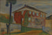 Haus mit rotem Efeu - Edvard Munch — Ansicht des Kunstwerks