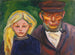 Alter Fischer und seine Tochter - Edvard Munch — Ansicht des Kunstwerks