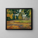 Parco a Ksen - Edvard Munch — quadro incorniciato alla parete