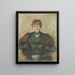 Ragnhild Backström - Edvard Munch — quadro incorniciato alla parete