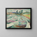 Die Welle - Edvard Munch — gerahmtes Bild an der Wand