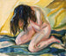 Nudo in pianto - Edvard Munch — vista dell’opera