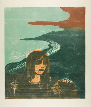 Edvard Munch - Womans Head against the Shore.webp