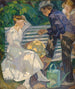 Im Garten der christlichen Vicaires - Edvard Weie — Ansicht des Kunstwerks