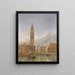 Place Saint-Marc, Venice - Edward Angelo Goodall — framed artwork on a wall