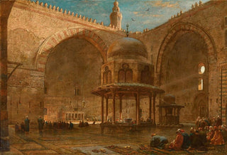 Edward Angelo Goodall - The Mosque of Sultan Hassan Cairo.webp