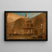 Die Moschee des Sultans Hassan in Kairo - Edward Angelo Goodall — gerahmtes Bild an der Wand