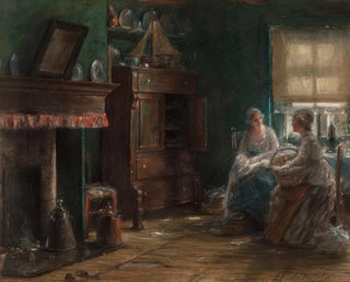 Edward Antoon Portielje - An afternoon chat.webp