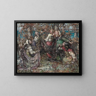 Edward Atkinson Hornel - RingaRingaRoses.webp
