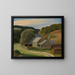 Paesaggio - Edward Bruce — quadro incorniciato alla parete