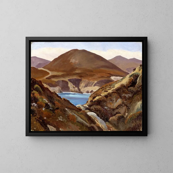 Point Yankee - Edward Bruce — gerahmtes Bild an der Wand