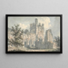 Abbey of Llanthony, Monmouthshire - Edward Dayes — framed artwork on a wall