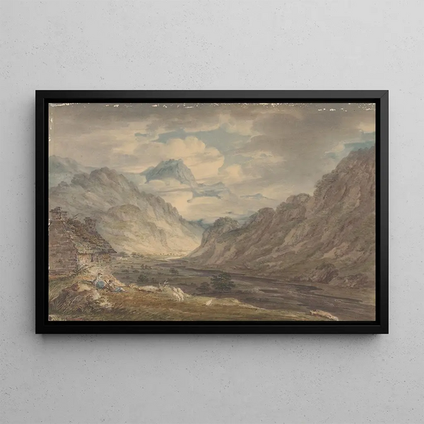 Edward Dayes - The Honister Pass from Gatesgarth Farm Gatesgarthdale Lake District.webp