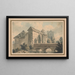 Abbey of Waltham, Essex - Edward Dayes — framed artwork on a wall