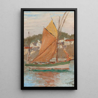 Edward Emerson Simmons - Fishing Sloop Concarneau.webp
