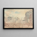 The Cheltenham Fair - Edward Eyre — framed artwork on a wall