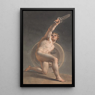 Edward Francis Burney - Study of a Male Nude.webp