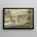 Le Batelier - Edward Francis Burney — quadro incorniciato alla parete