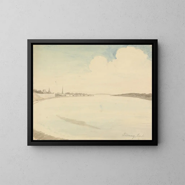 Fort de Tilbury - Edward Francis Burney — quadro incorniciato alla parete