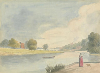 Edward Francis Burney - Woman Fishing.webp