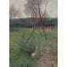 Riproduzione del dipinto Alberi lungo un ruscello - Edward Frederick Ertz