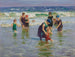 Baigneurs - Edward Henry Potthast — vista dell’opera