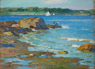 Edward Henry Potthast - The Inlet.webp