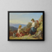 Un riposo pomeridiano - Edward John Cobbett — quadro incorniciato alla parete